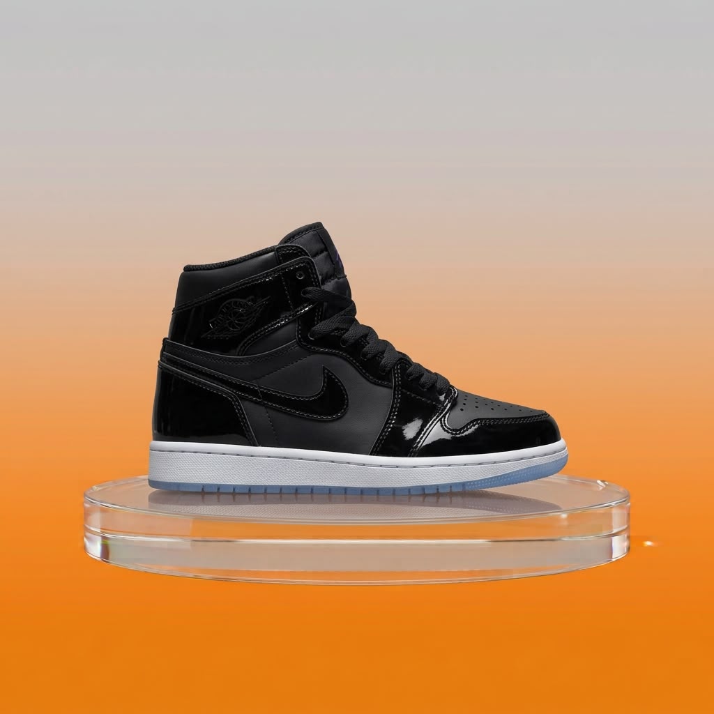 Black Patent Air Jordan 1 High OG