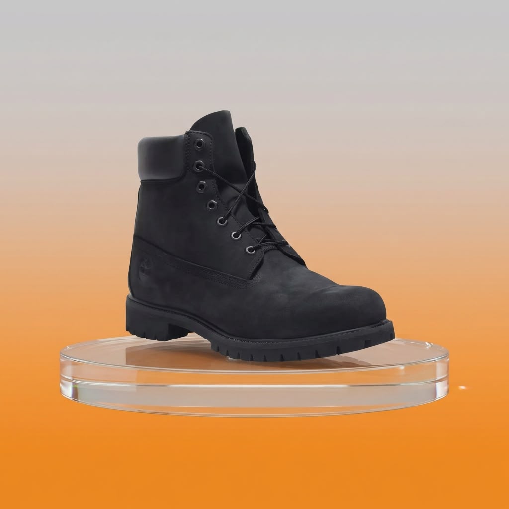 Monochrome Black Timberland Premium